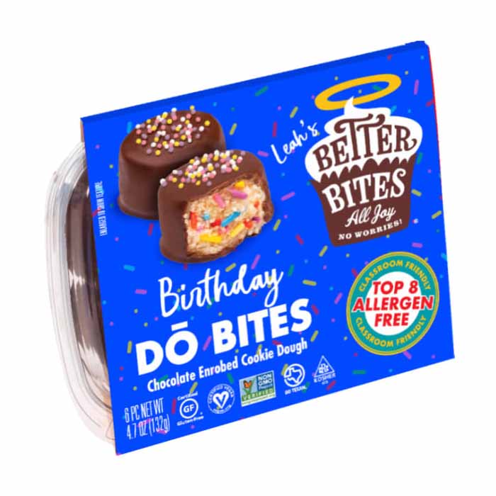 Better Bites – Gluten-Free Chocolate Covered DŌ Bites, 6 Pack | Multip
