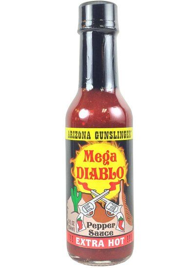 Arizona Gunslinger Mega Diablo Extra Hot Pepper Sauce, 5oz.