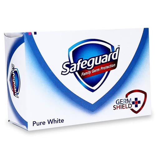 Safeguard – Pure White- Family Germ Protection – Soap Bar (White) – 130g G