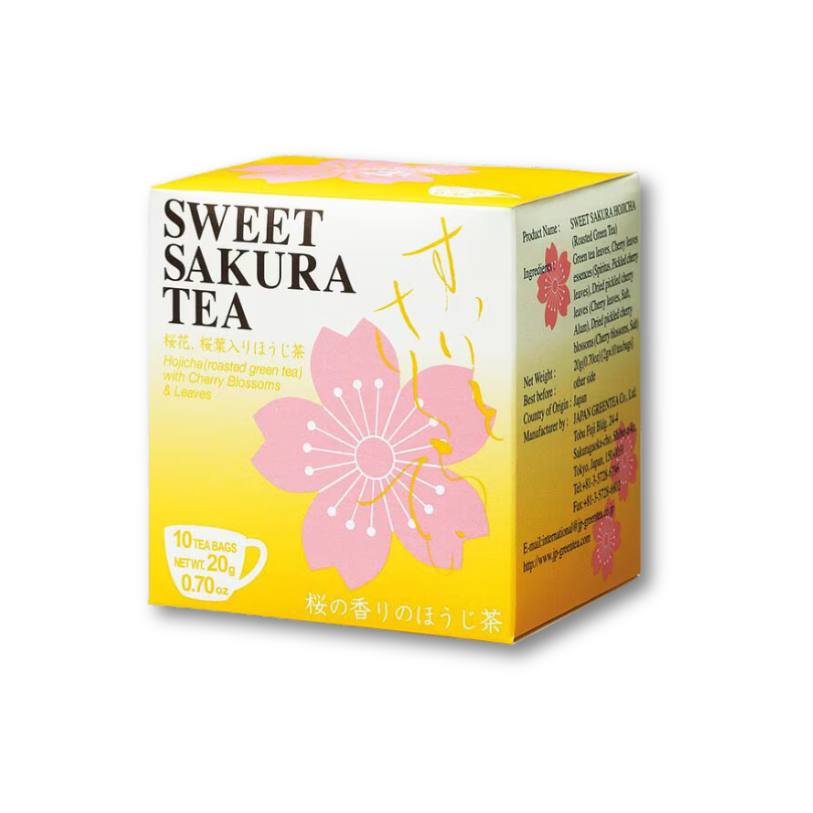 Sweet Sakura Tea – Hojicha