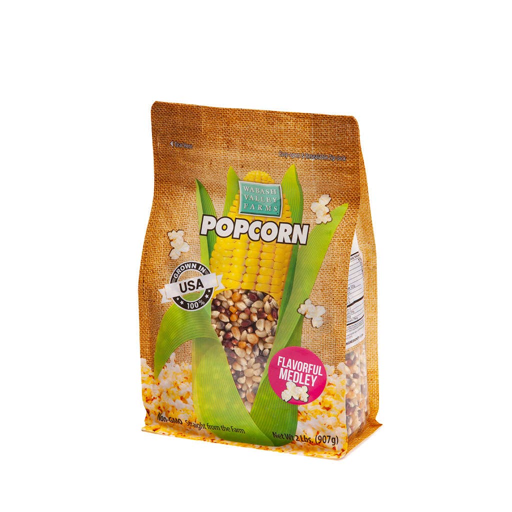 Flyer Foods Inc – Flavourful Medley Popcorn Kernels – 2 lbs