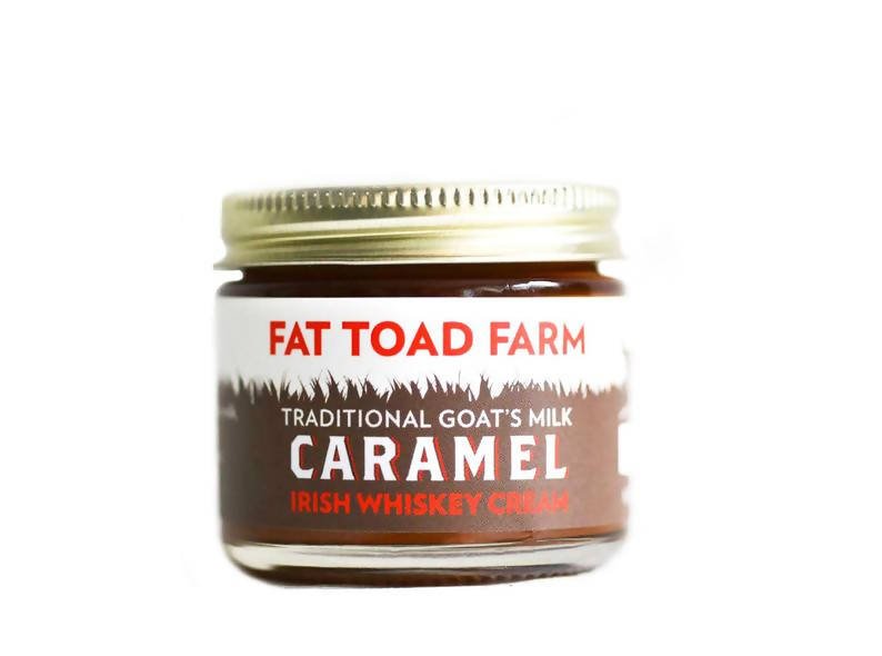 Fat Toad Farm Irish Whiskey Goat’s Milk Caramel Jars – 12 x 2oz