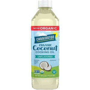 Carrington Farms – Coconut Oil Cooking Original, 16 Floz (Pack Of 6)