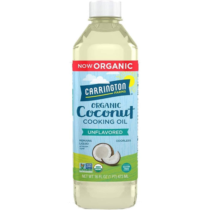 Carrington Farms – Coconut Oil Cooking Original, 16 Floz (Pack Of 6)