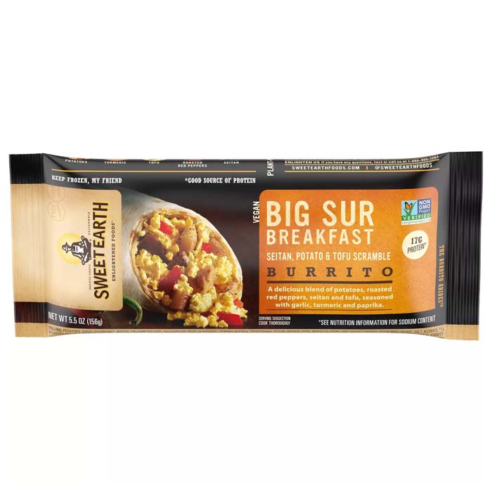 Sweet Earth – Big Sur Breakfast Burrito, 5.5oz