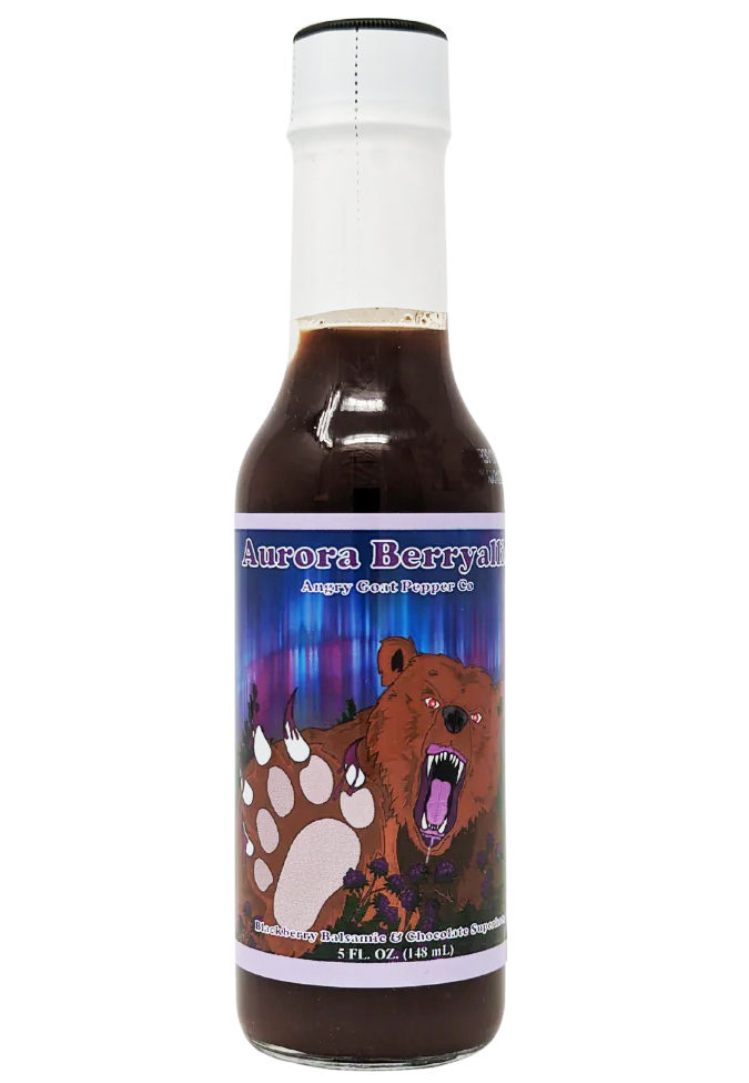 Angry Goat Pepper Co. Aurora Berryallis Hot Sauce
