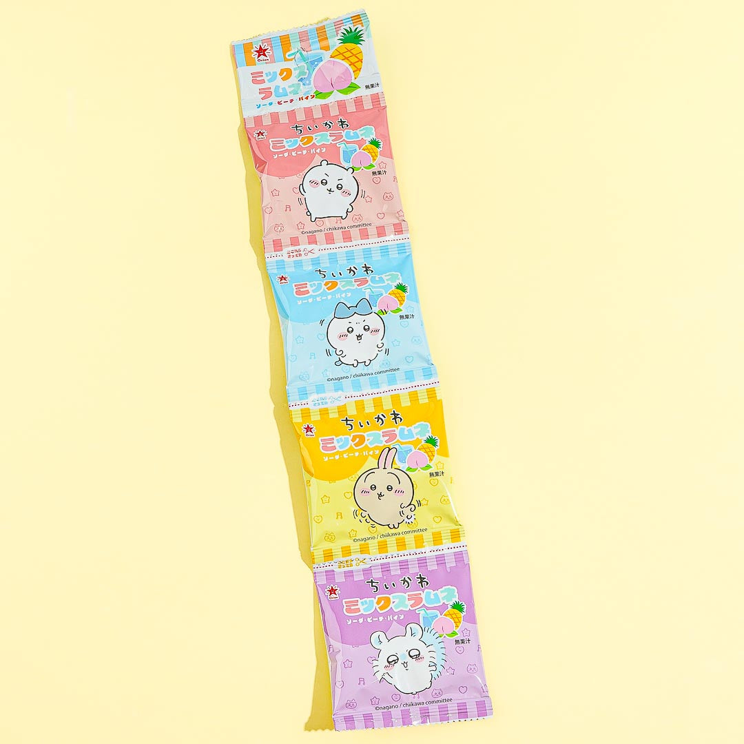 Chiikawa Mixed Ramune Candy Set – 4pcs