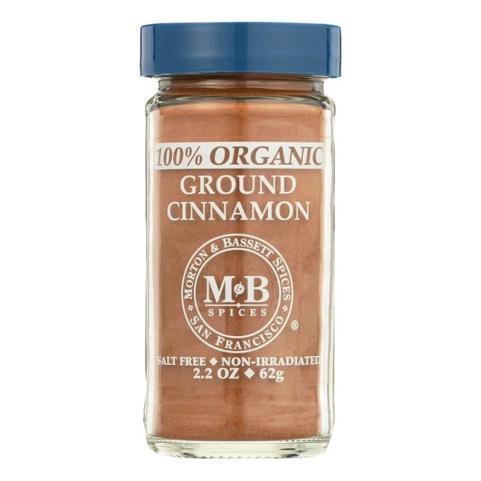 Morton & Bassett Cinnamon Ground Org 2.3 Oz – Pack Of 3