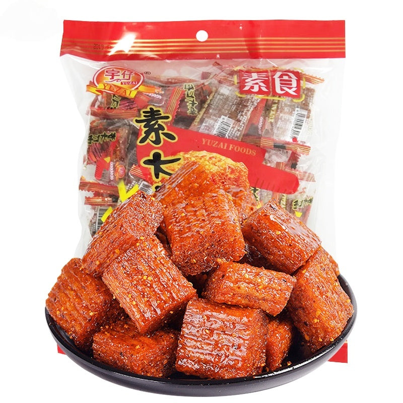 Yu Zai Thick-Cut Latiao Spicy Gluten Spicy Strips 211g