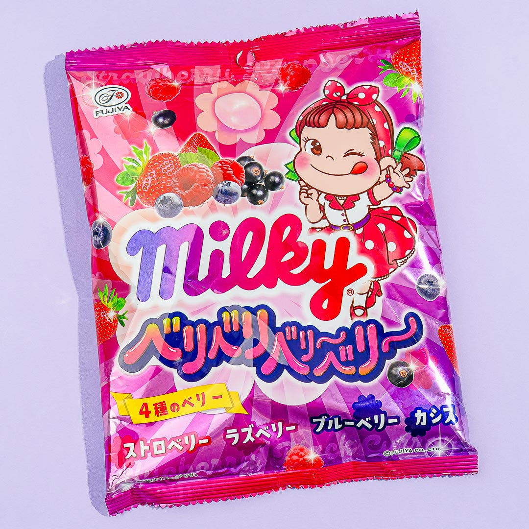 Milky Peko-Chan Candy – 4 Types of Berries