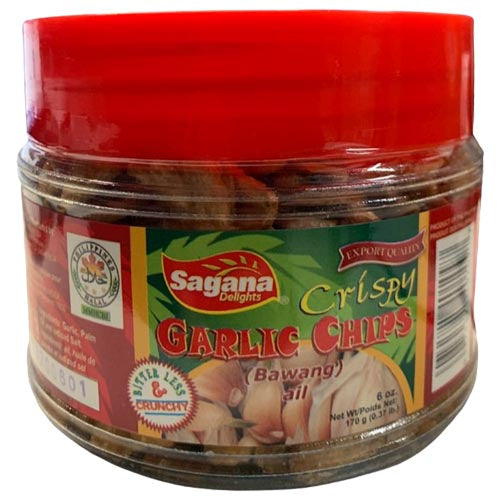 Sagana – Crispy Garlic Chips – Bawang – 6 OZ
