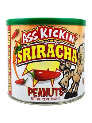 Ass Kickin Sriracha Peanuts