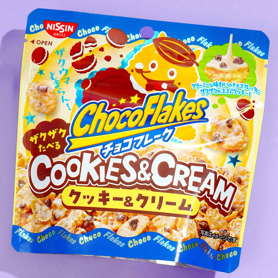 Nissin Choco Flakes – Cookies & Cream