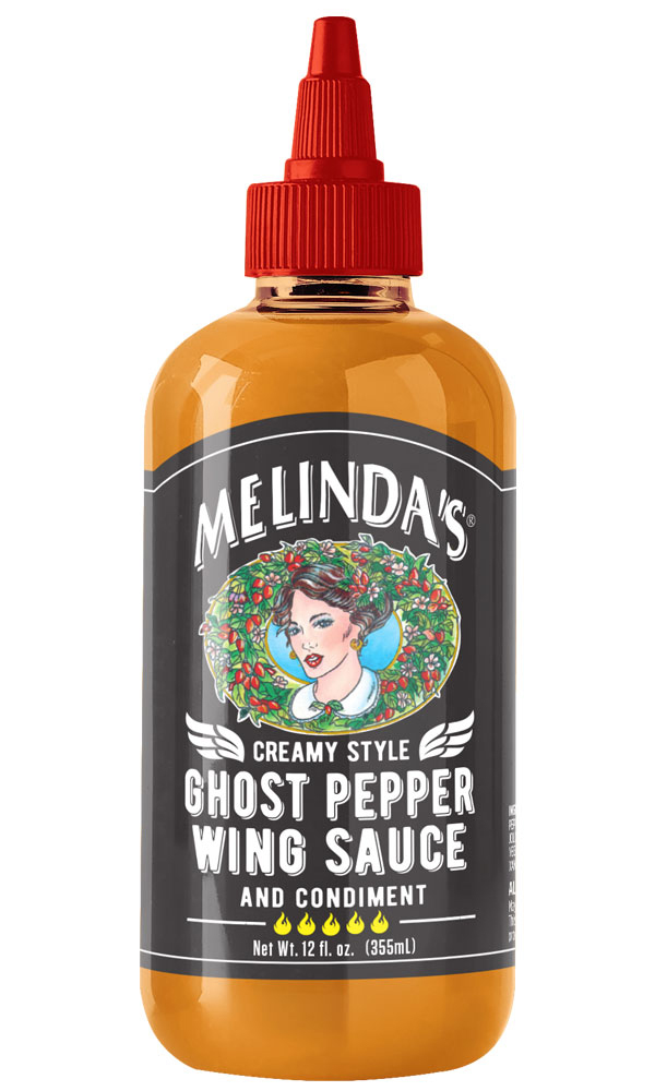 Melinda’s Creamy Style Ghost Pepper Wing Sauce