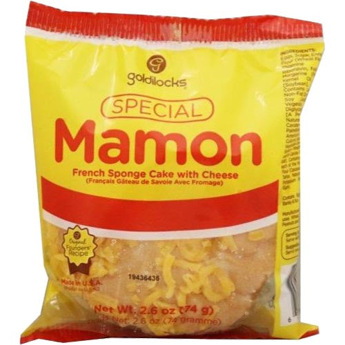 Goldilocks – Special – Mamon – French Sponge Cake with Cheese – 2.1 OZ