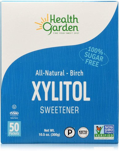 Health Garden Real Birch Xylitol, 50 Packets