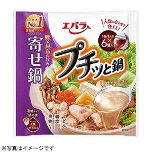 Ebara “Puchitto Nabe”, Yosenabe, 6 cups in 1 bag