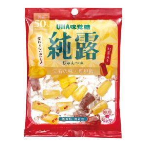 UHA Mikakuto, Juntsuyu, Golden Drops Hard Candy, Sugar & Tea, 120g