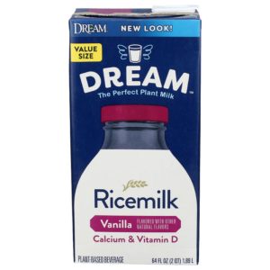 Dream – Ricemilk Vanilla Enriched, 64 Floz (Pack Of 8)