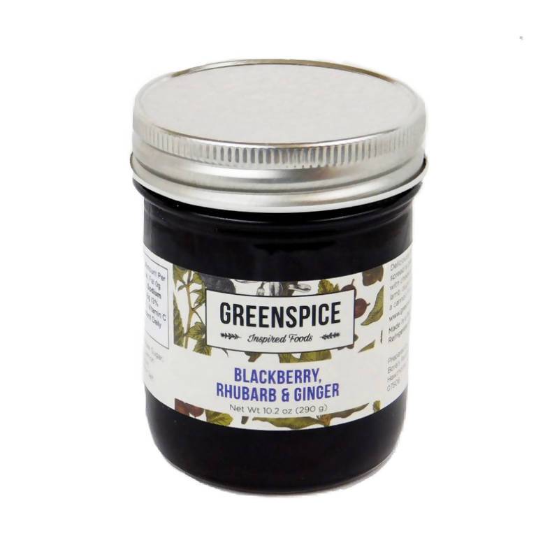 Blackberry, Rhubarb & Ginger Spread Jars – 6 x 10.2oz