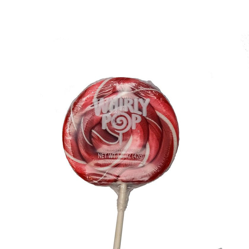 Red & White Whirly Pops – 1.5 oz