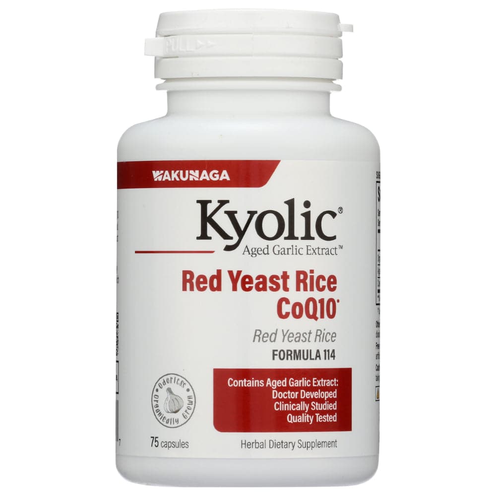Kyolic – Red Yeast Rice+ CoQ10 Capsules, 75 Capsules