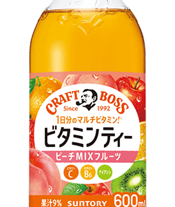 Suntory, Boss, Vitamin Tea, 600ml