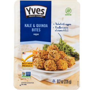Yves – Kale and Quinoa Bites, 8.2oz | Pack of 6