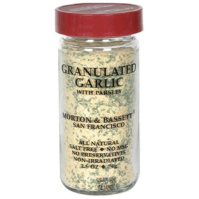 Morton & Bassett – Spice Garlic Granulated Organic, 2.6 Oz – Pack of 3