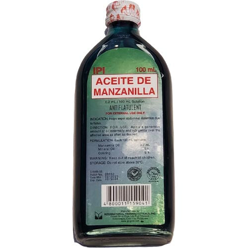 IPI – Aceite De Manzanilla – Antiflatulent – 100 ML