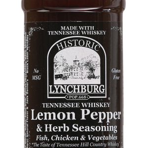 Historic Lynchburg Tennessee Whiskey Lemon Pepper and Herb Seasoning, 4.1oz