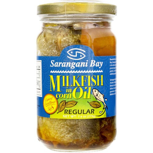 Sarangani Bay – Milkfish in Corn Oil – Regular – 8 OZ