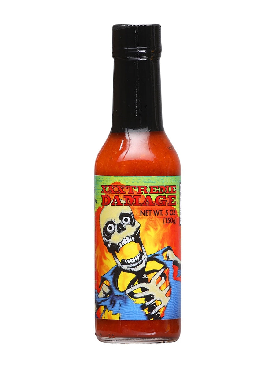 Hot Sauce XXXtreme Damage 5 oz Heat 8