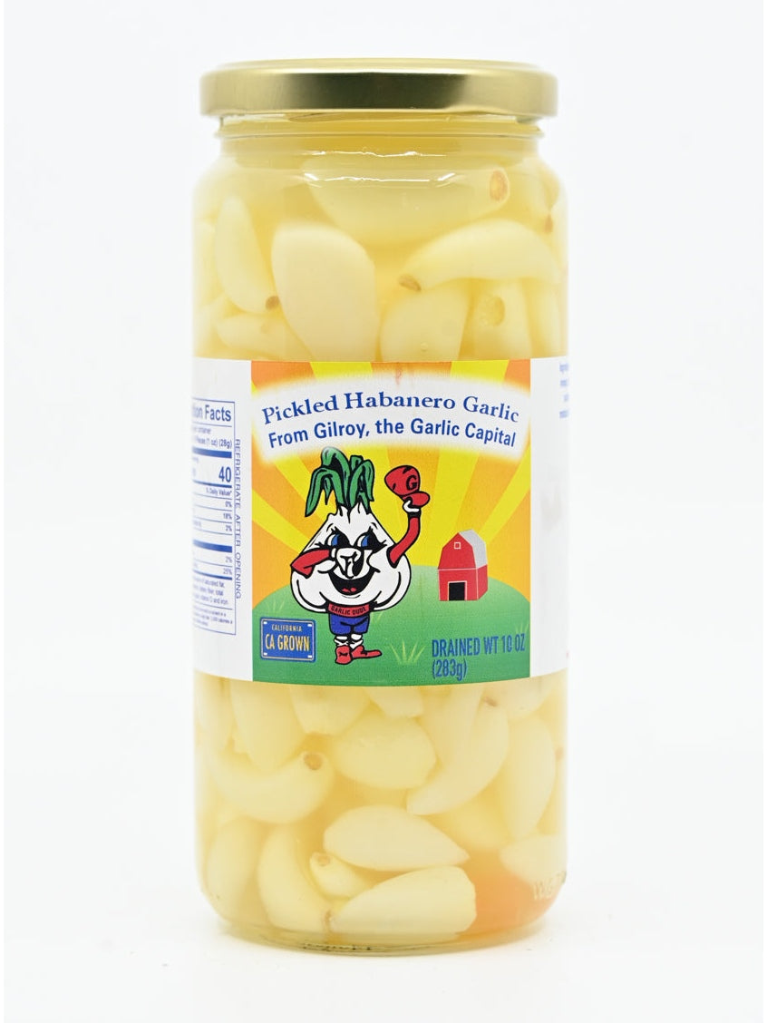 Pickled Garlic Habanero Pickled Garlic by Garlic Dude @ The Garlic Sho