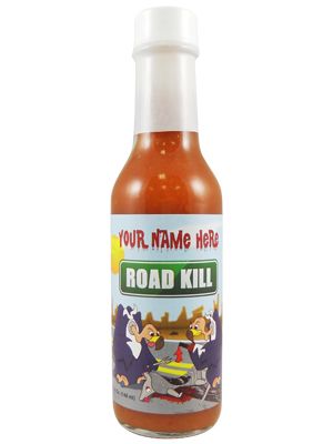 Road Kill Hot Sauce – Caribbean Habanero, 5oz.