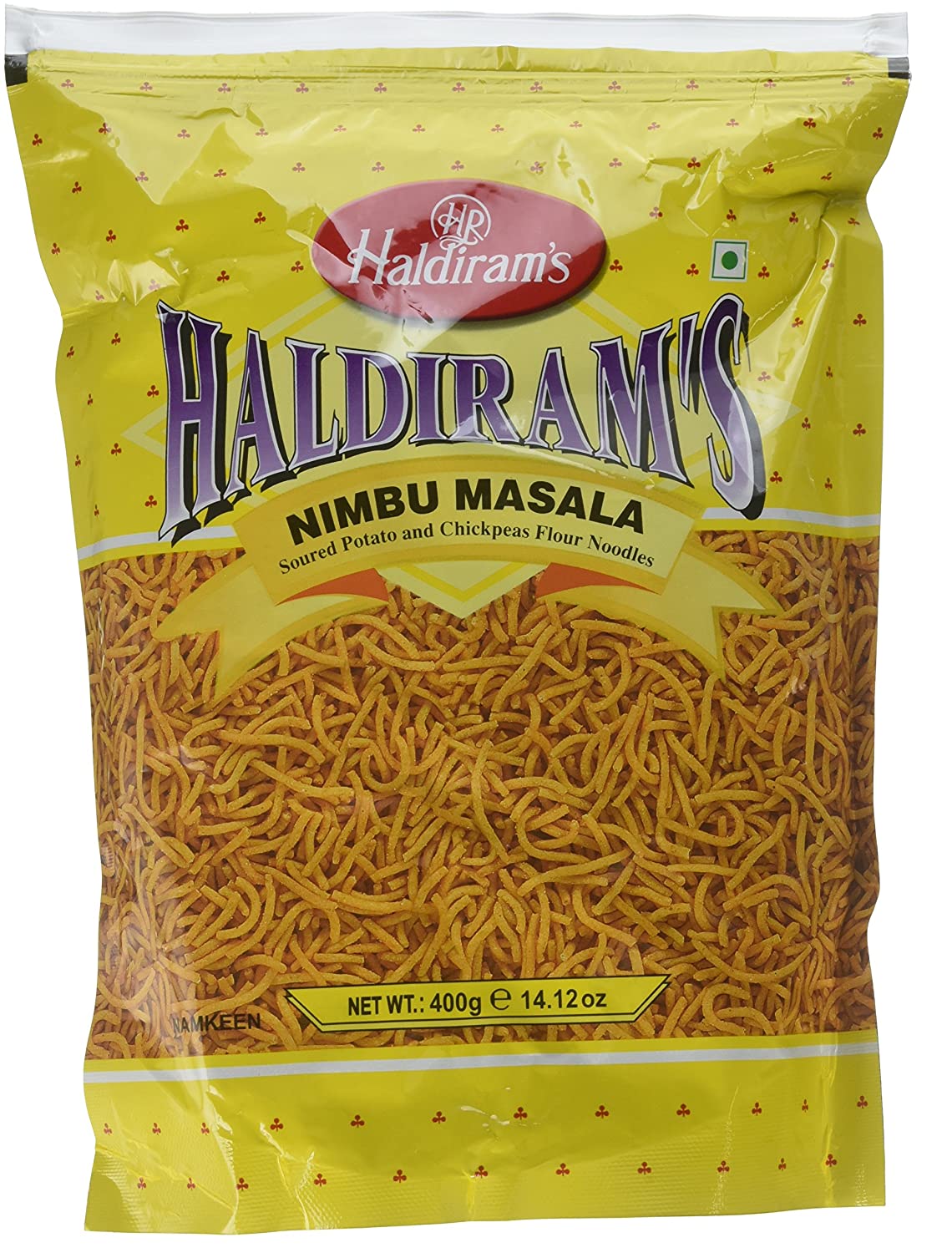 Haldiram’s Nimbu Masala (Lemon Flavored Potato Fingers), 14oz (400g)