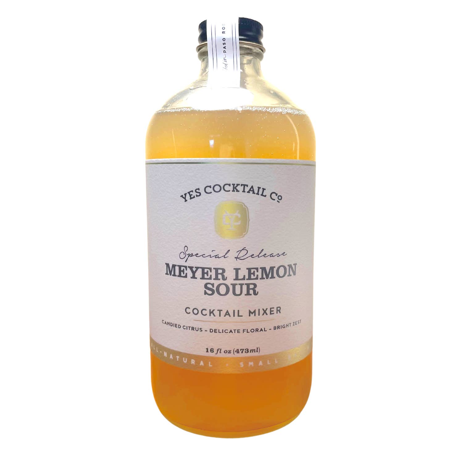 Yes Cocktail Co – Meyer Lemon Sour Cocktail Mixer: SUMMER SEASONAL