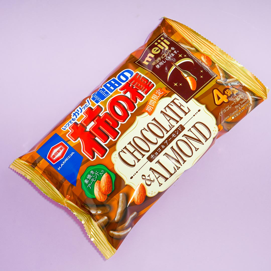 Kameda Kaki No Tane Senbei – Meiji Choco & Almond