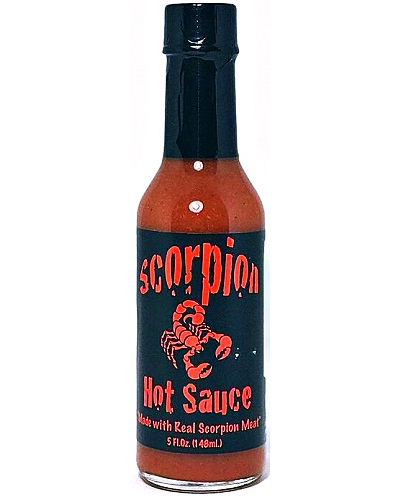 Scorpion Hot Sauce w/Real Scorpion Meat