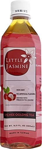 Little Jasmine – Ready-to-Drink Lychee Tea, 16.9 fl oz | Pack of 12