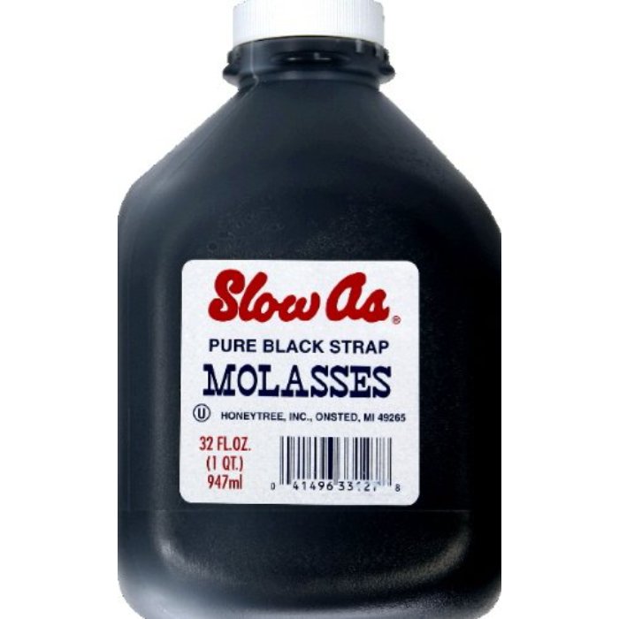 Slow As Molasses – Molasses Blackstrap, 32 Oz – Pack of 6