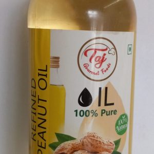TAJ Refined Peanut Oil, 1L (33oz)