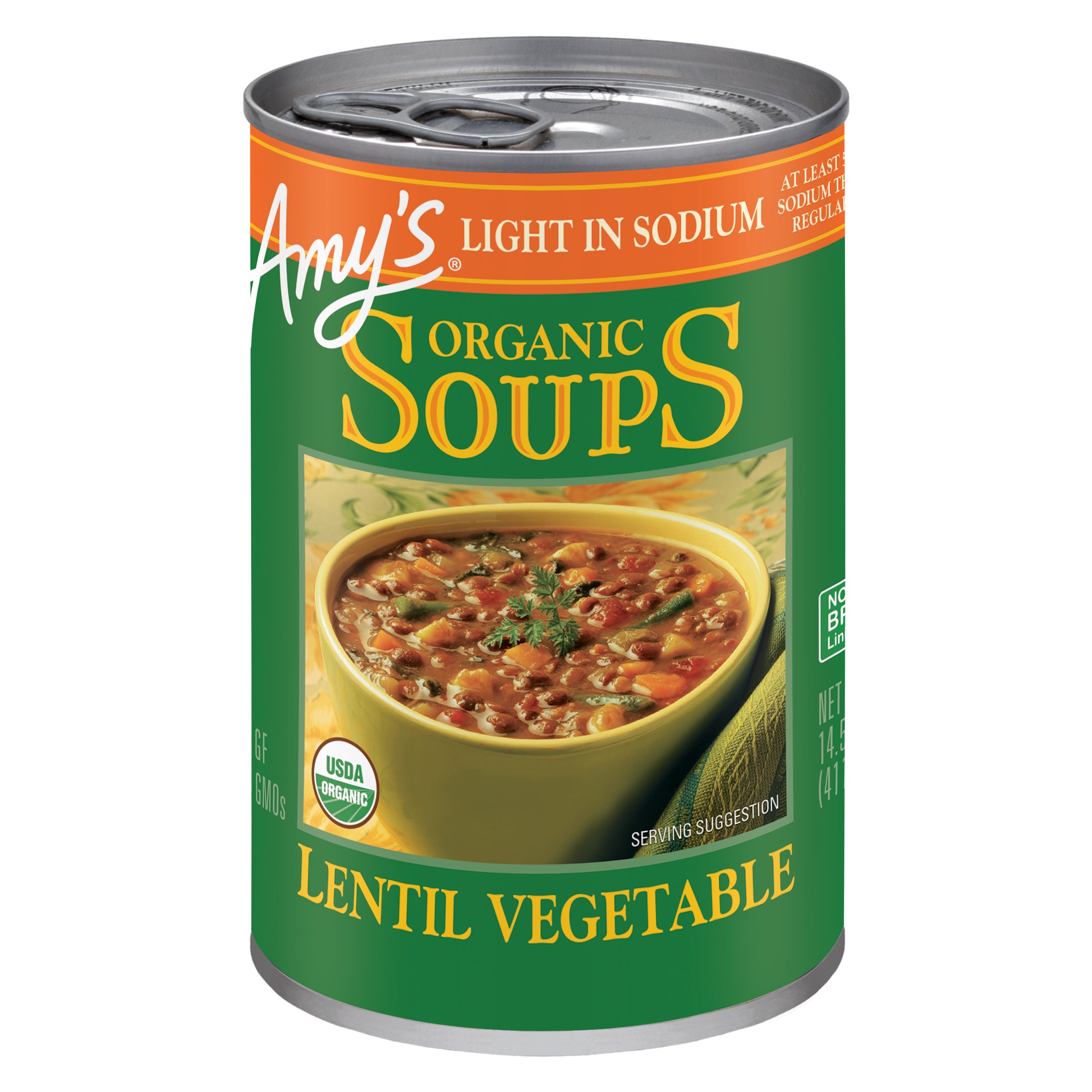 Amy’s – Organic Lentil Vegetable Soup 14.5 Oz | Pack Of 12