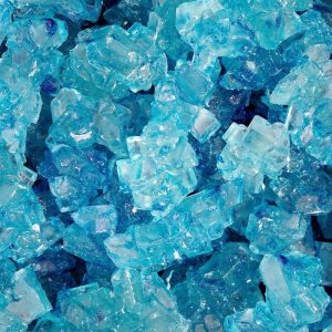 Blue Rock Candy on String Blue Raspberry