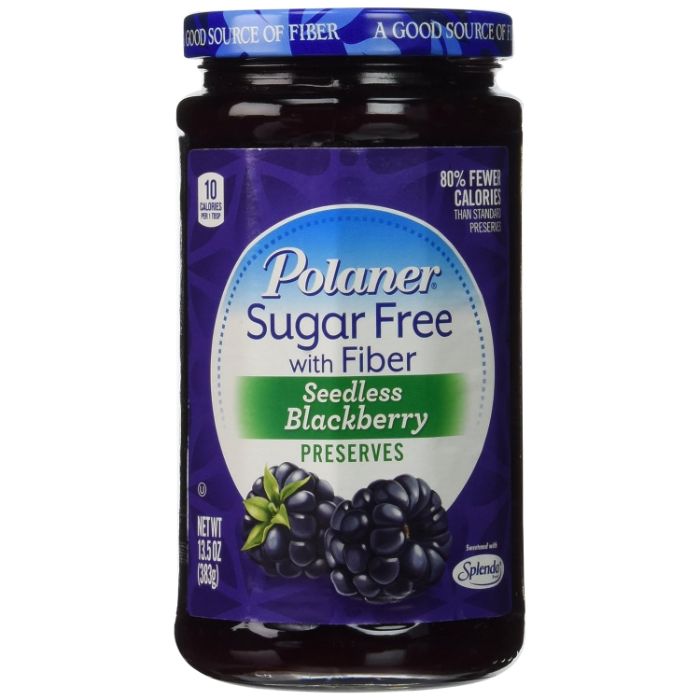 Polaner – Preserve Sugar-Free Blackberry, 13.5 Oz | Pack of 12