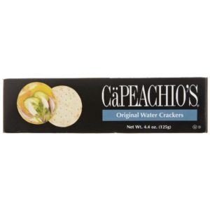 CaPeachio’s – Original Water Crackers, 4.4 Oz