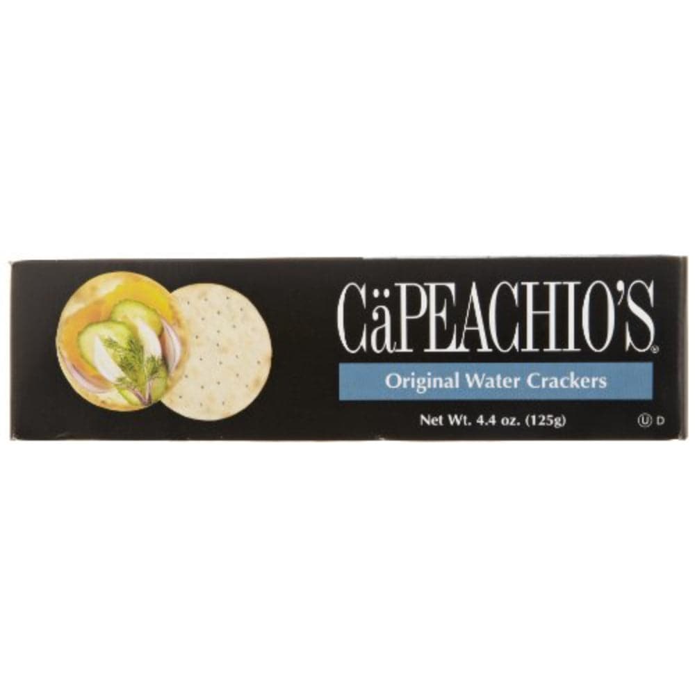 CaPeachio’s – Original Water Crackers, 4.4 Oz