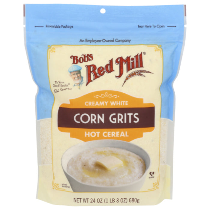 Bob’s Red Mill – Grits, White Corn Polenta, 24 OZ – Pack of 4