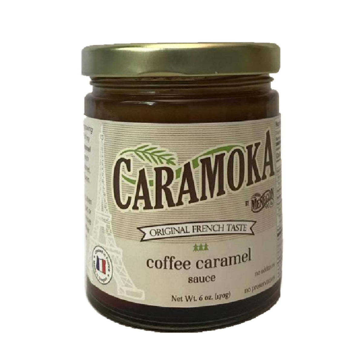 Caramoka Sauce – French Coffee Caramel Sauce Jars – 12 x 6oz
