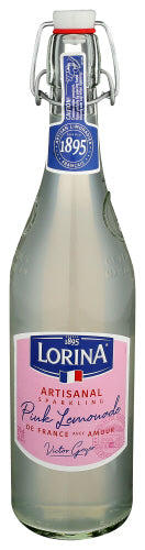 Lorina – Artisanal Sparkling Pink Lemonade, 25.4 oz | Pack of 12